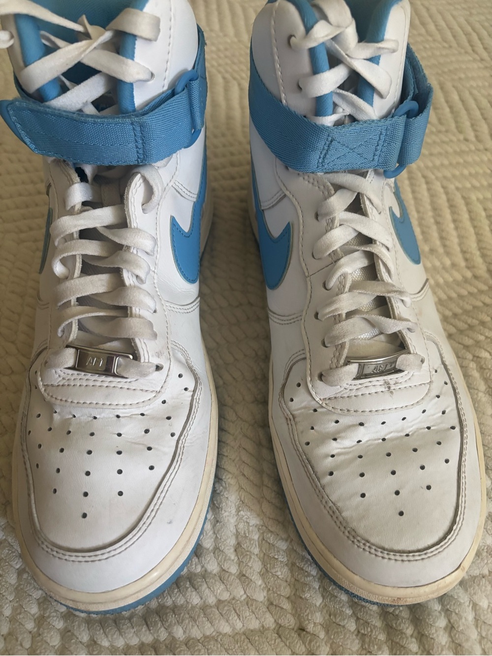 Nike Air Force 1 High OG QS University Blue Women's Size 11